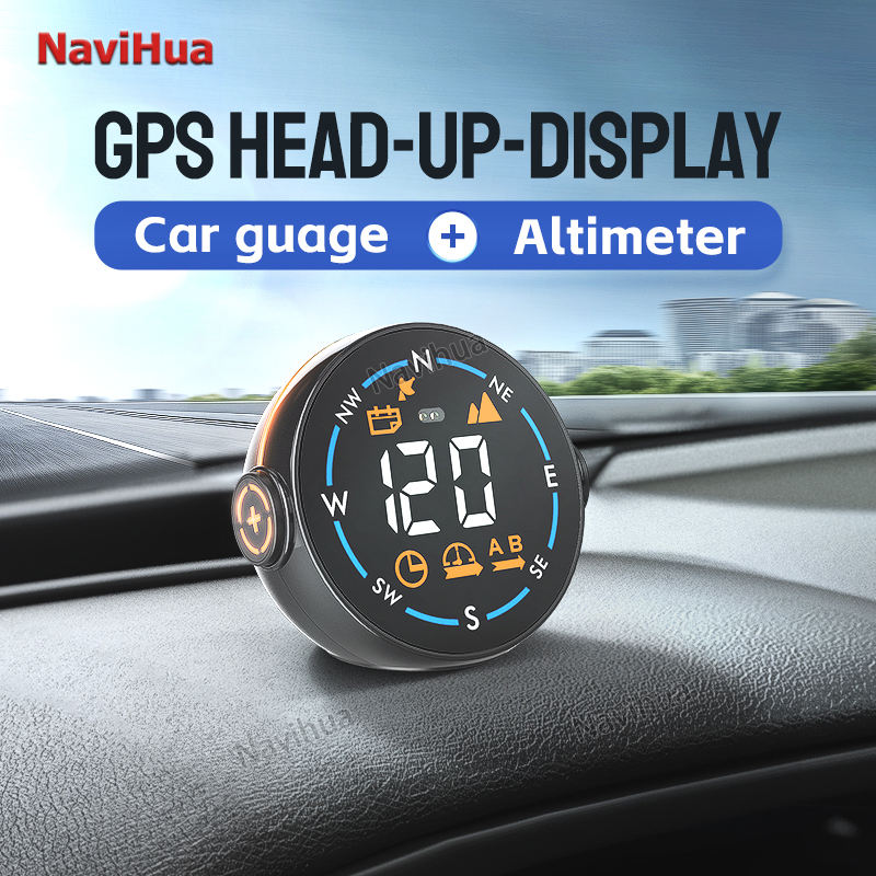 Head Up Displays GPS Car Altitude Meter Dual-Mode Chip USB Power Universal H600G
