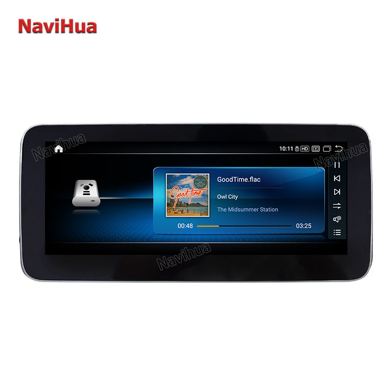 Car DVD Player GPS Navigation Car Stereo for Mercedes Benz C Class NTG5.1 5.0