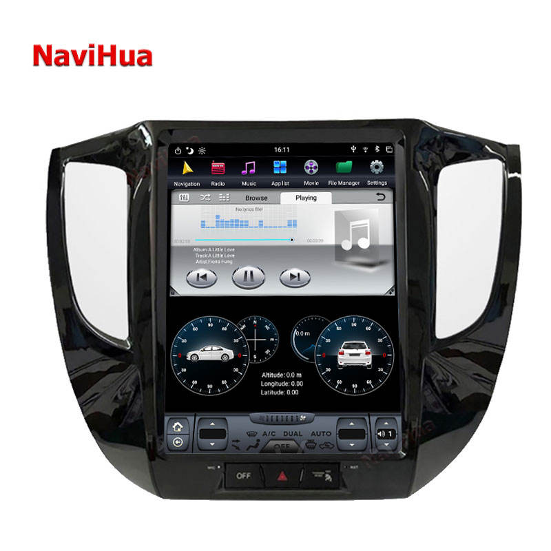  Android Vertical Screen Car Radio Stereo GPS Navigation forMitsubishiTrito L200