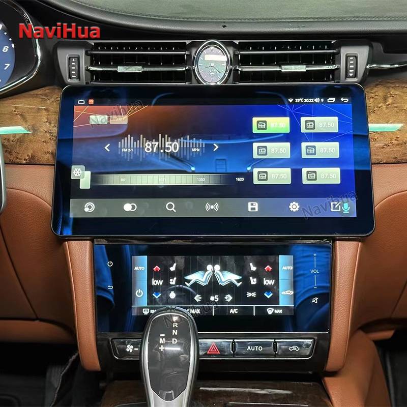 Android CarRadio CarA/C Control Screen Climate Control For Maserati Quattroporte