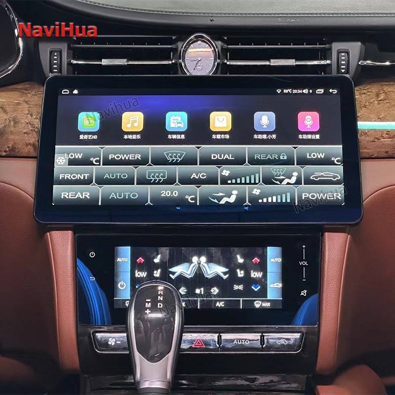 Android CarRadio CarA/C Control Screen Climate Control For Maserati Quattroporte