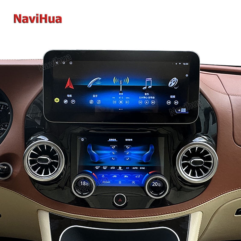 Car DVD Player GPS Navigation Multimedia AC Control Panel for Mercedes Benz Vito