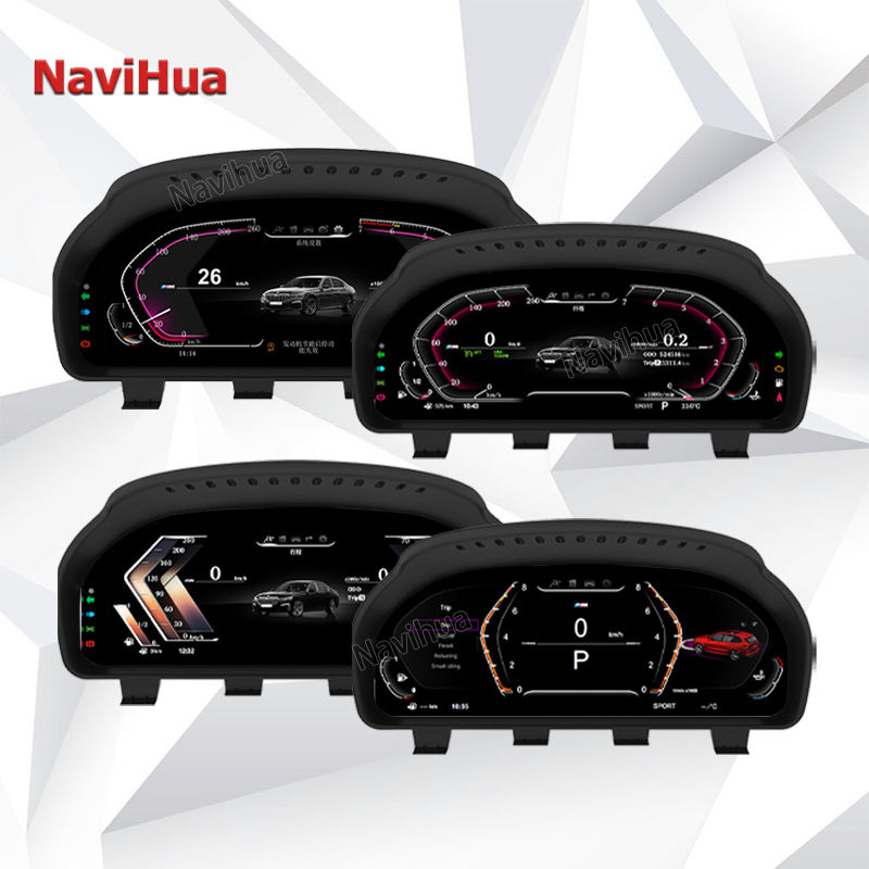 Car Digital Cluster Touch Screen AC Screen Air Control Panel Android RadioforBMW