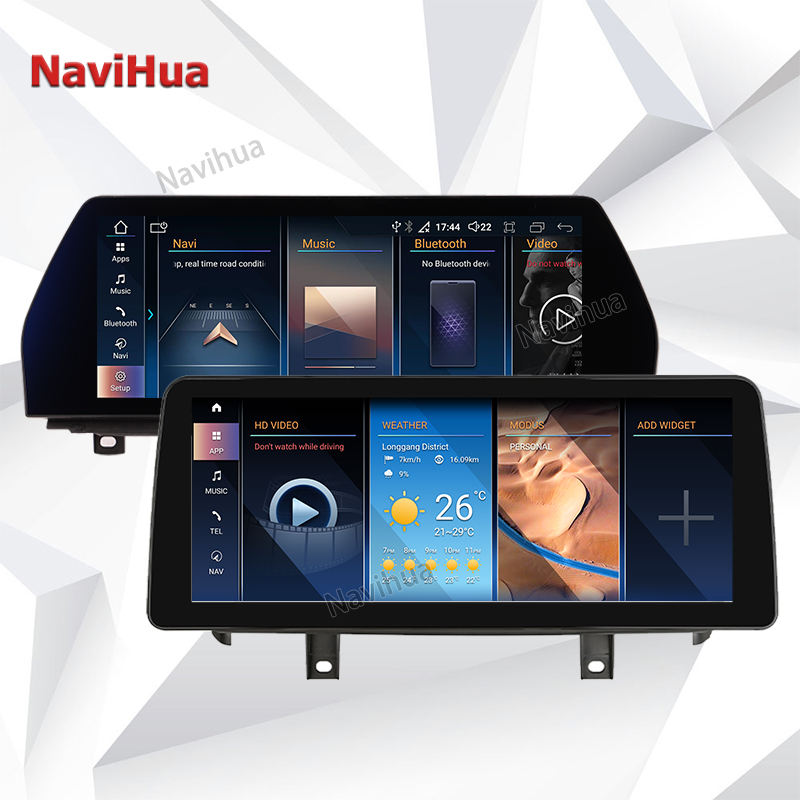 Car Digital Cluster Touch Screen AC Screen Air Control Panel Android RadioforBMW