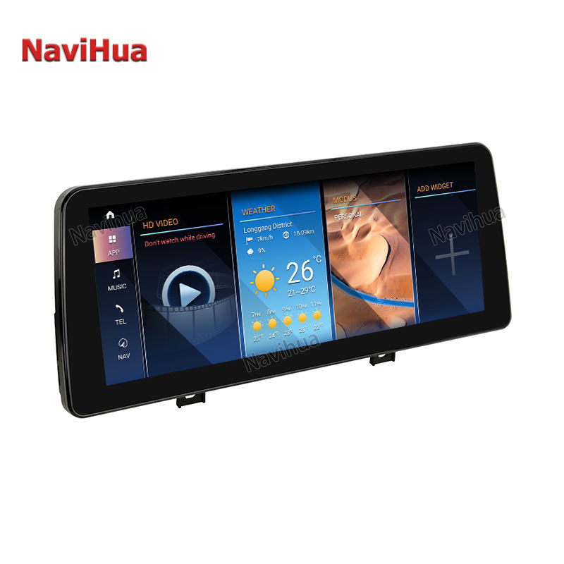 Car Digital Cluster Touch Screen AC Screen Air Control Panel Android RadioforBMW