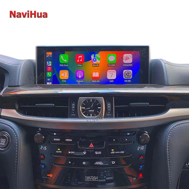 Navihua Car Multimedia Android Car Radio For Lexus LX570 16-21 Auto GPS Navigtor