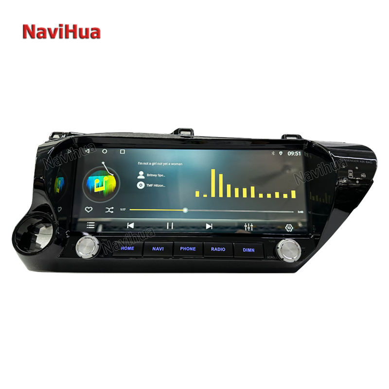 CarStereo AutoRadioMultimediaGPSNavigationfor ToyotaHilux Android CarRadio Frame