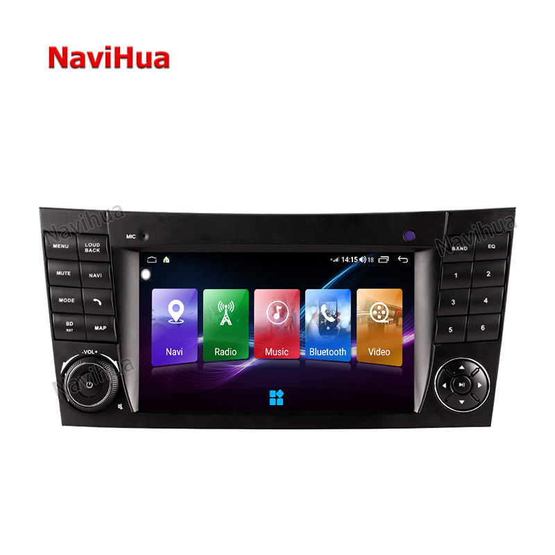 CarRadio HeadUnit GPSNavigation CarDVDPlayer MultimediaSystem for Benz E Class 