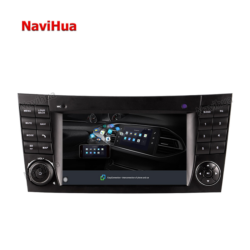 CarRadio HeadUnit GPSNavigation CarDVDPlayer MultimediaSystem for Benz E Class 