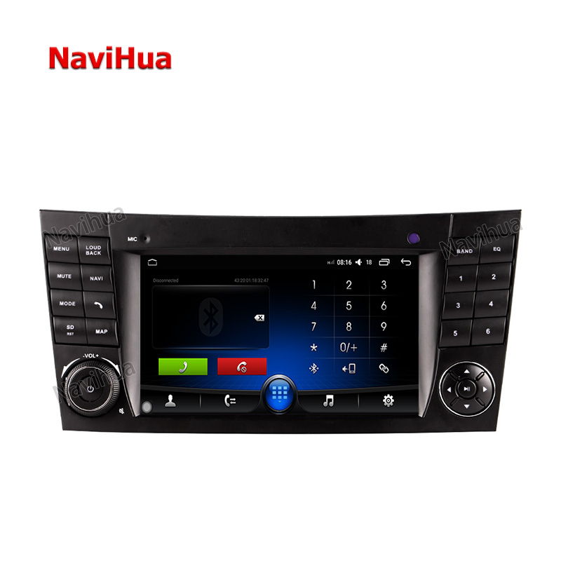 CarRadio HeadUnit GPSNavigation CarDVDPlayer MultimediaSystem for Benz E Class 