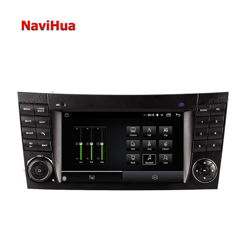 CarRadio HeadUnit GPSNavigation CarDVDPlayer MultimediaSystem for Benz E Class 