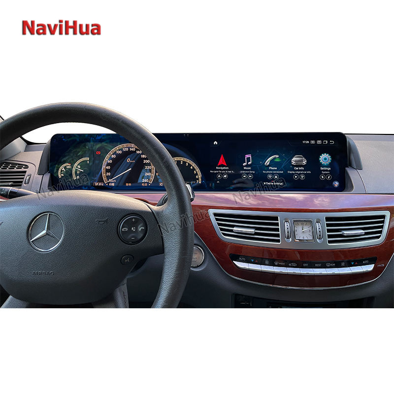 Car Radio Head Unit GPS Navigation Auto Car DVD Player for Mercedes Benz S Class