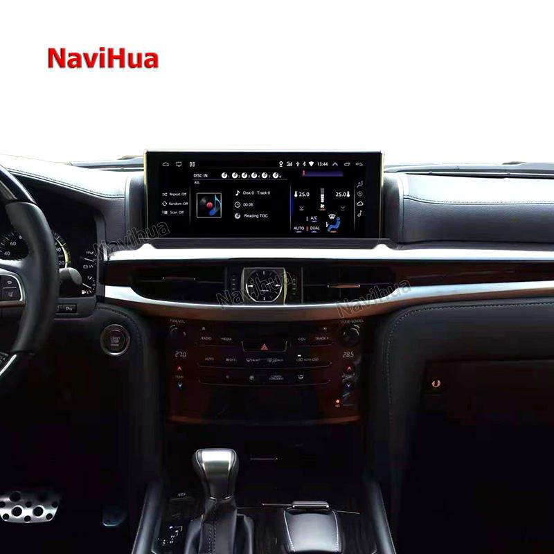 Car DVD Player Auto Radio Car Stereo Multimedia HeadUnit Monitor for Lexus LX570