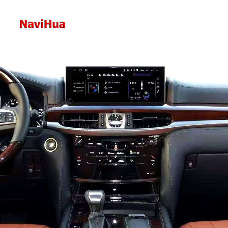 Car DVD Player Auto Radio Car Stereo Multimedia HeadUnit Monitor for Lexus LX570