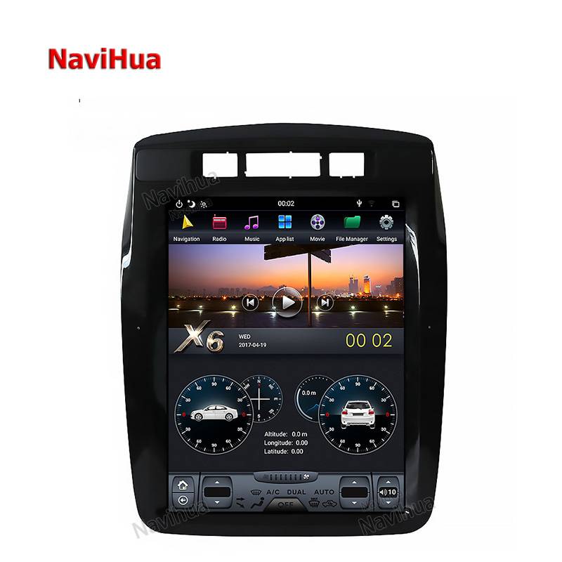 Car Radio GPS Navigation Car DVD Multimedia Player System for VW TOUAREG 11-17