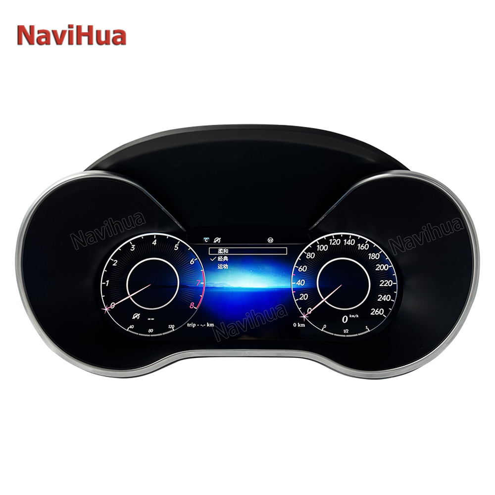 Car Instrument Cluster Digital LCD Dashboard Speedometer for Mercedes Benz C GLC