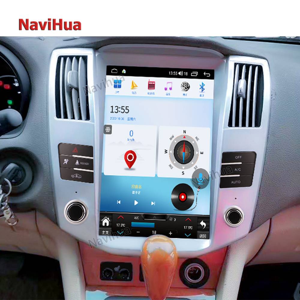 Radios Para Carro Vertical Touch Screen Auto Estereos for TeslaStyle Lexus RX330