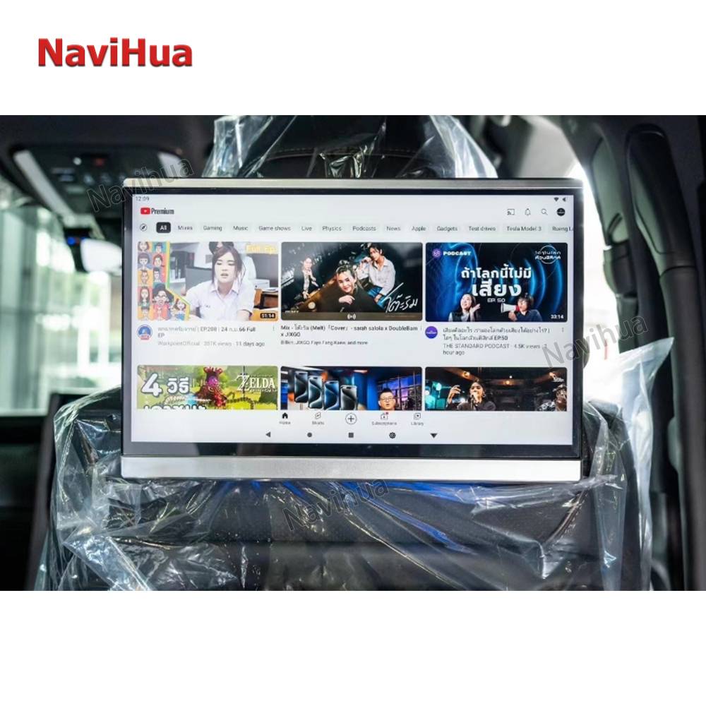 Car Tv Headrest Monitor Car monitor headrest Rear Seat Entertainment System DVD 