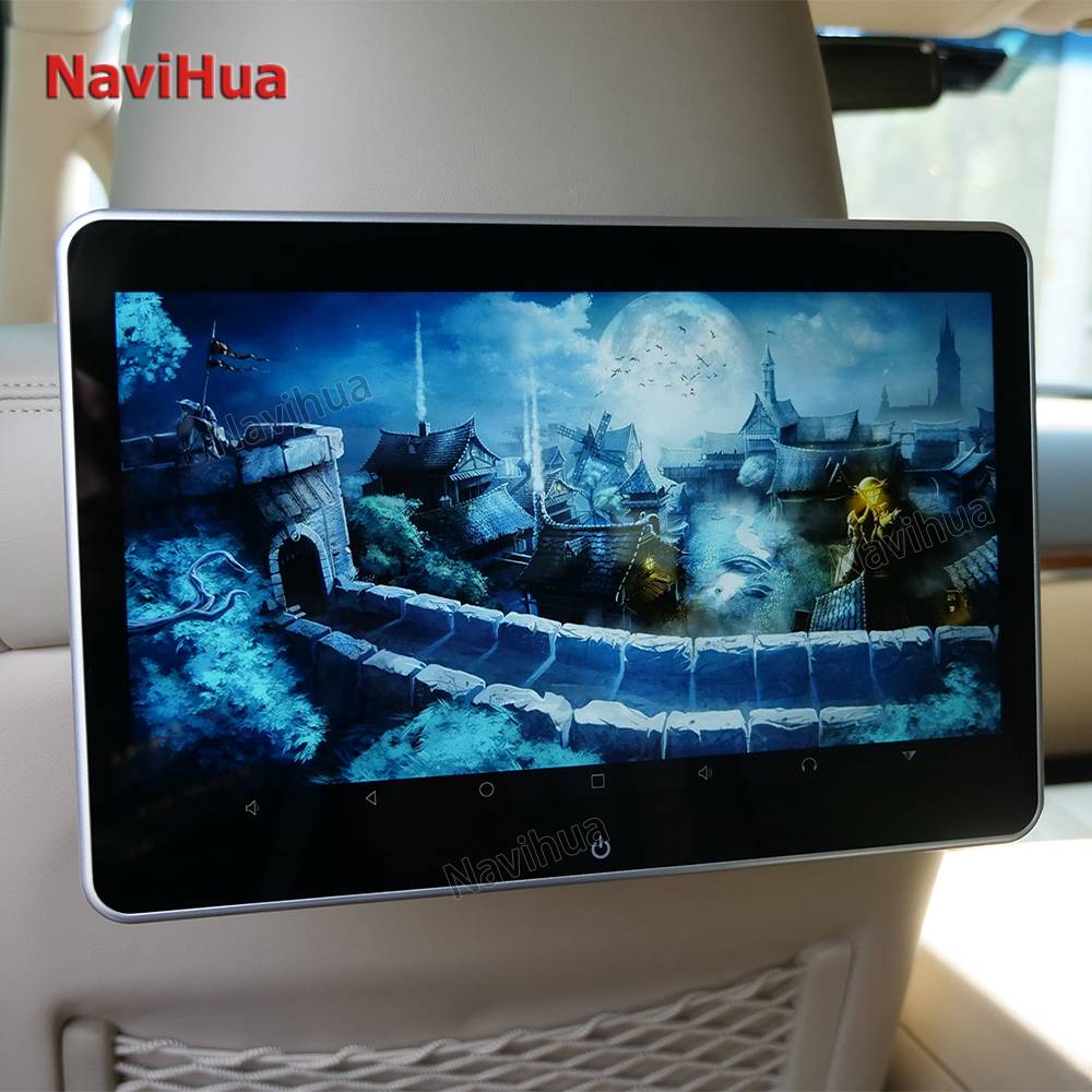 Car Headrest Android Car Headrest Monitor Multimedia DVD Player for Land Cruiser