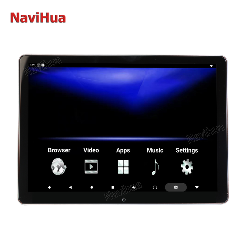 Car Tv Headrest Monitor Touch Screen 12 inch Headrest Car Dvd Player for Tesla