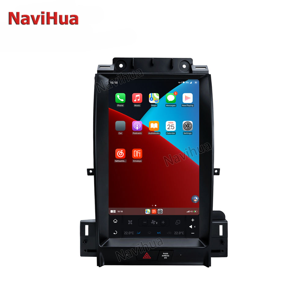 Car Multimedia Player Android Tesla Vertical Screen Car Radio for Ford Taurus