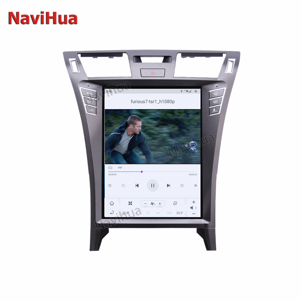 Car DVD Player GPS Stereo Vertical Screen Car Radio for Tesla Ekran Lexus LS460