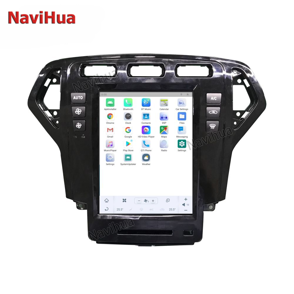 Car DVD Player Multimedia Stereo GPS Car Radio for Vertical Screen Ford Mondeo 