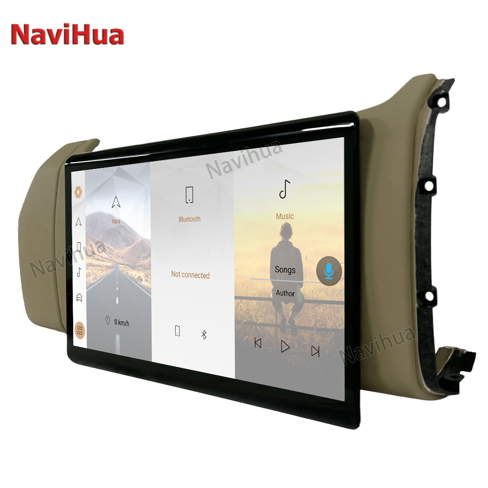 Car Multimedia Player GPS Auto Radio Fully Fitted Curved Screen for Land Rover