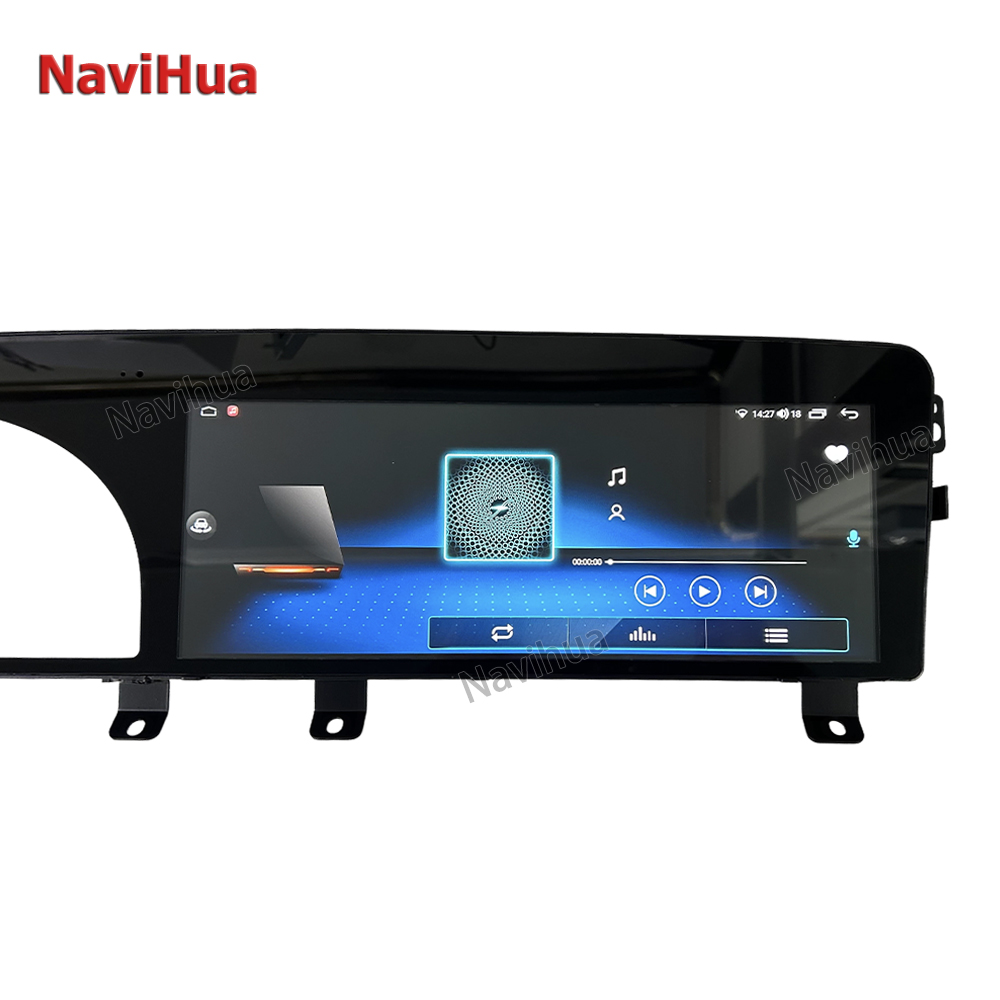 Twin Screen Multimedia Player Car Stere Radio for Mercedes Benz S Class W221 