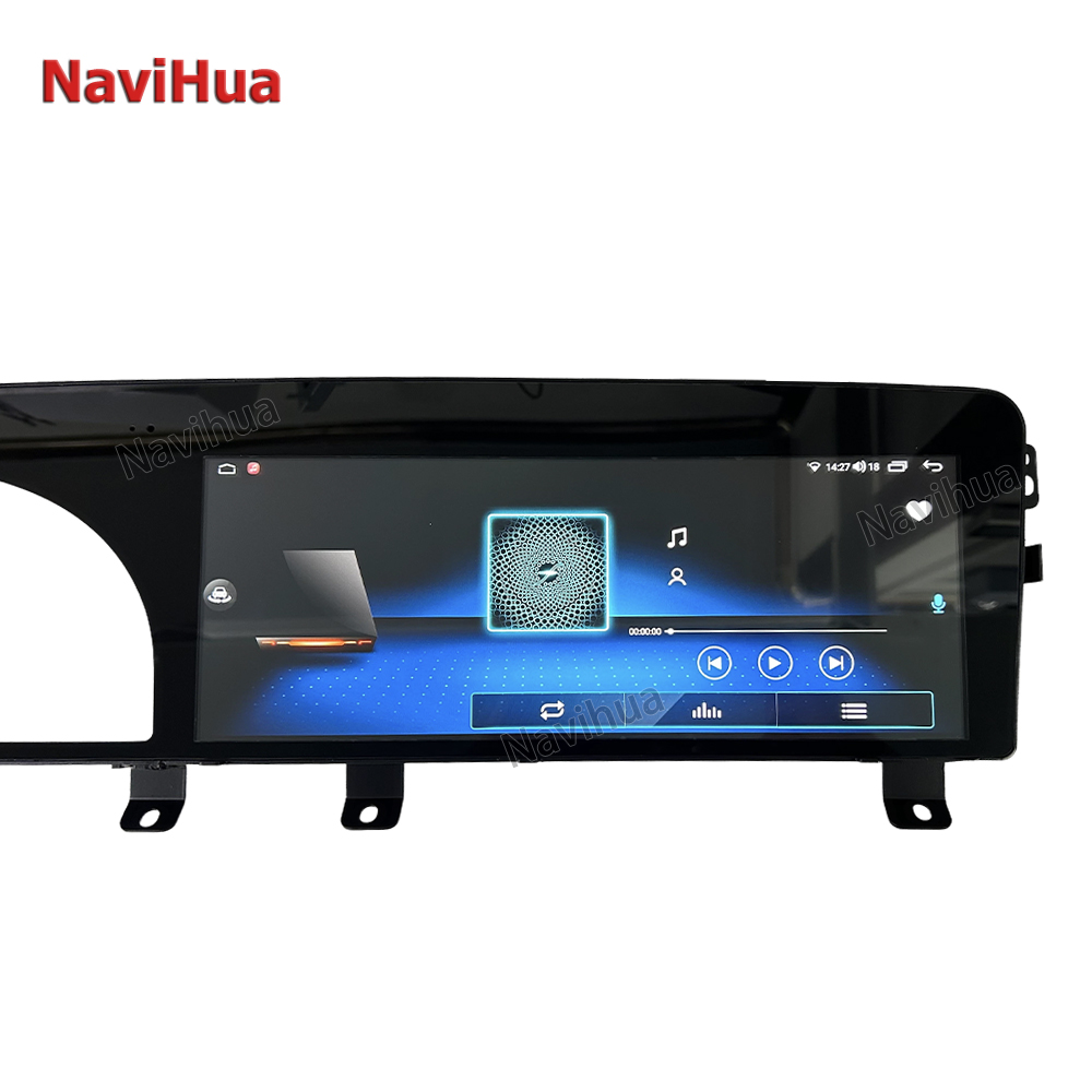 Twin Screen Multimedia Player Car Stere Radio for Mercedes Benz S Class W221 