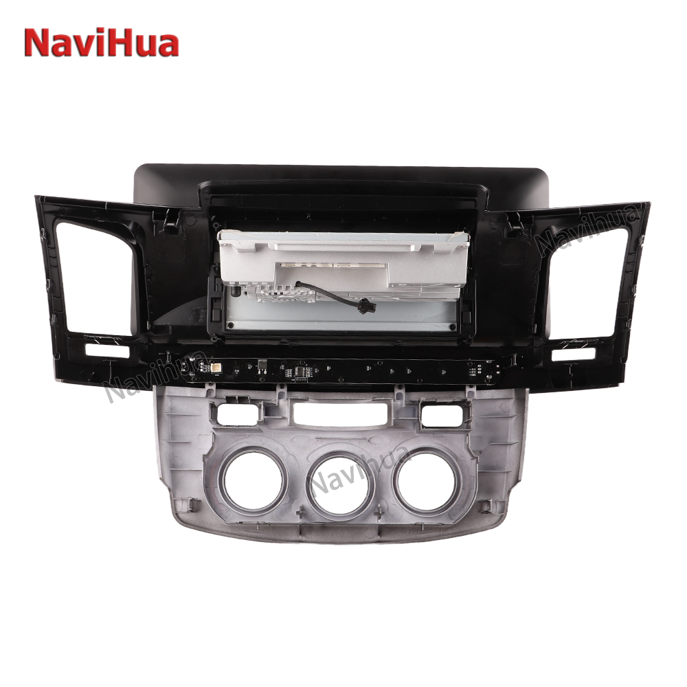 Car DVD Player GPS Navigation System Autoradio for Toyota Hilux Auto A/C 09-2015