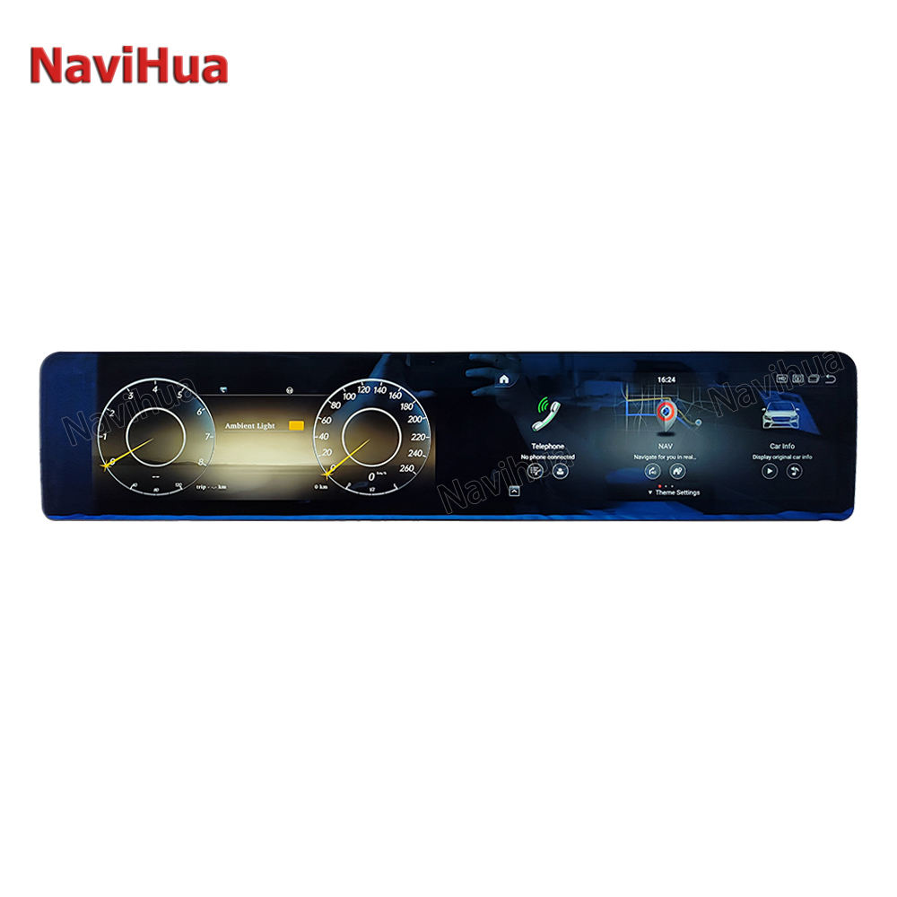 Android Car Radio Multimedia Player LCD Dashboard Digital Cluster for Benz W221