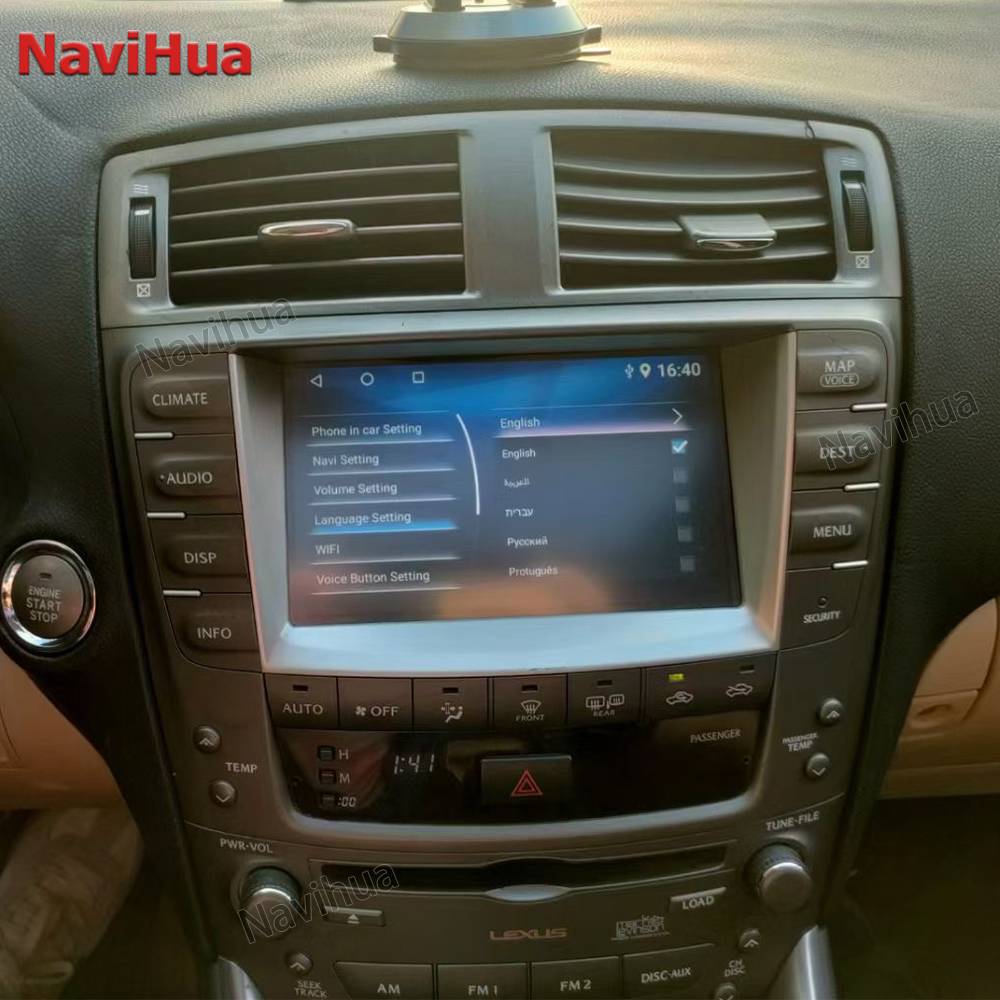 Car Stereo Radio for Lexus IS250 IS350 Android Interface System Carplay Radio