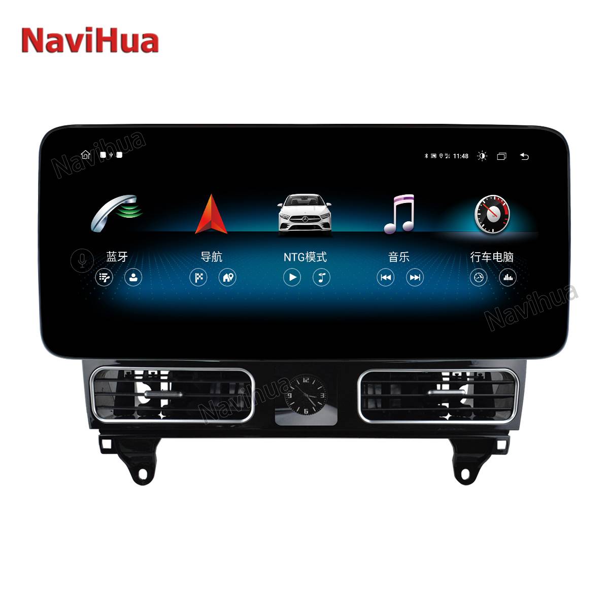 Car Radio For Mercedes Benz ML GL Class X166 Carplay Android Auto GPS WiFi 