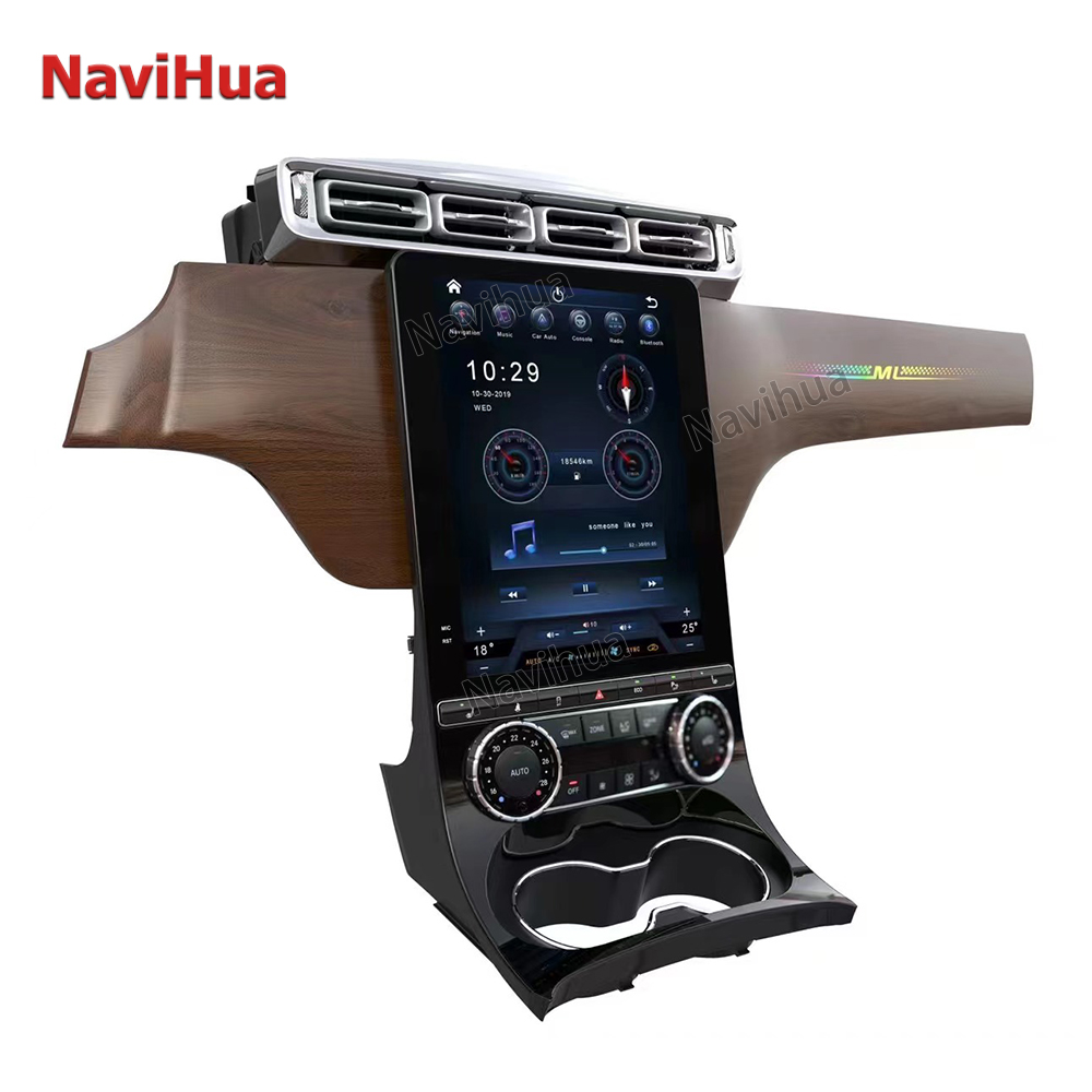 Android Car Radio for Tesla Ekran Benz ML250 ML350 ML400 ML550 GPS Navigation 