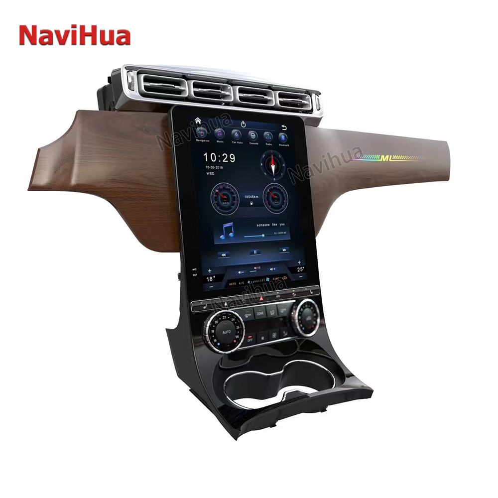 Android Car Radio for Tesla Ekran Benz ML250 ML350 ML400 ML550 GPS Navigation 