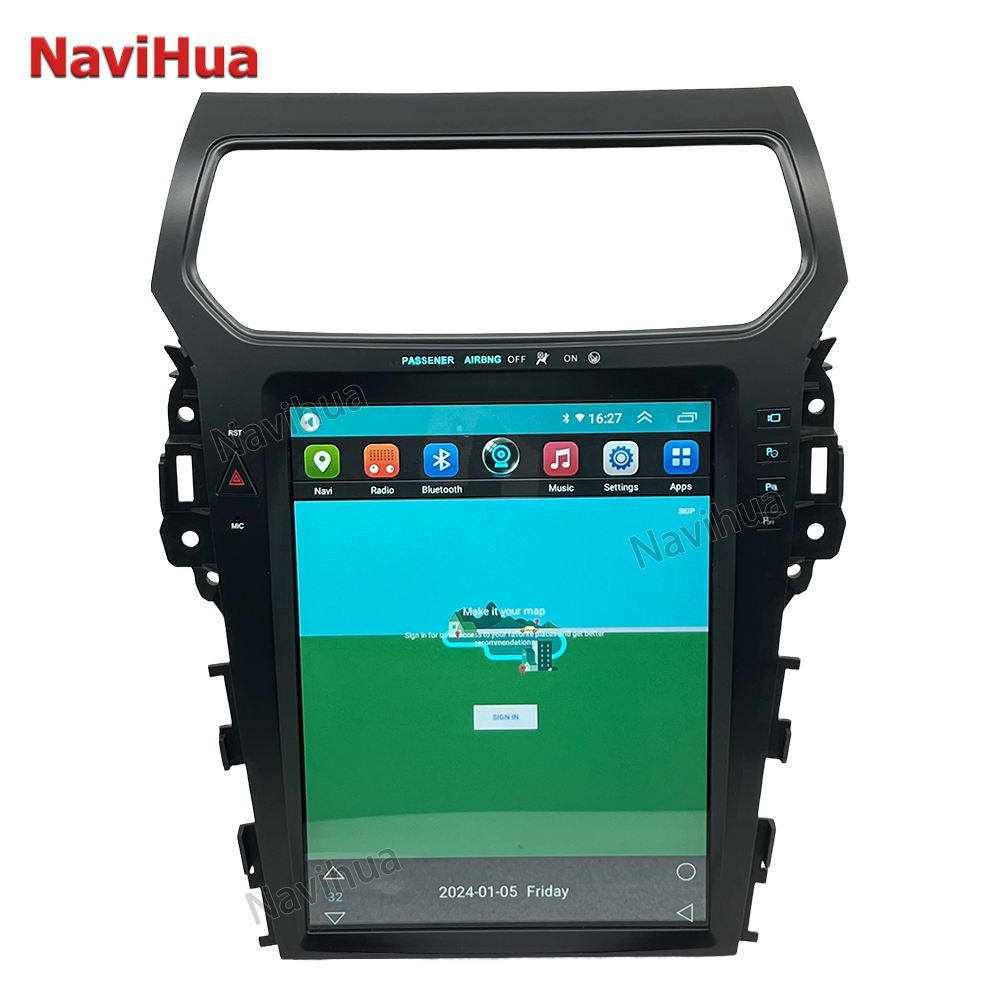Touch Screen GPS Navi Carplay Stereo Android CarRadio for FordExplorer Autoradio