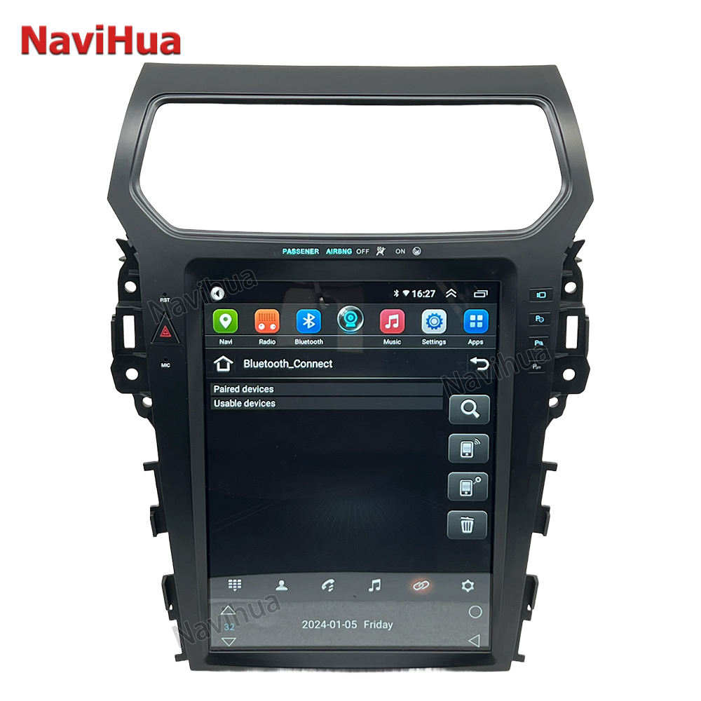 Touch Screen GPS Navi Carplay Stereo Android CarRadio for FordExplorer Autoradio