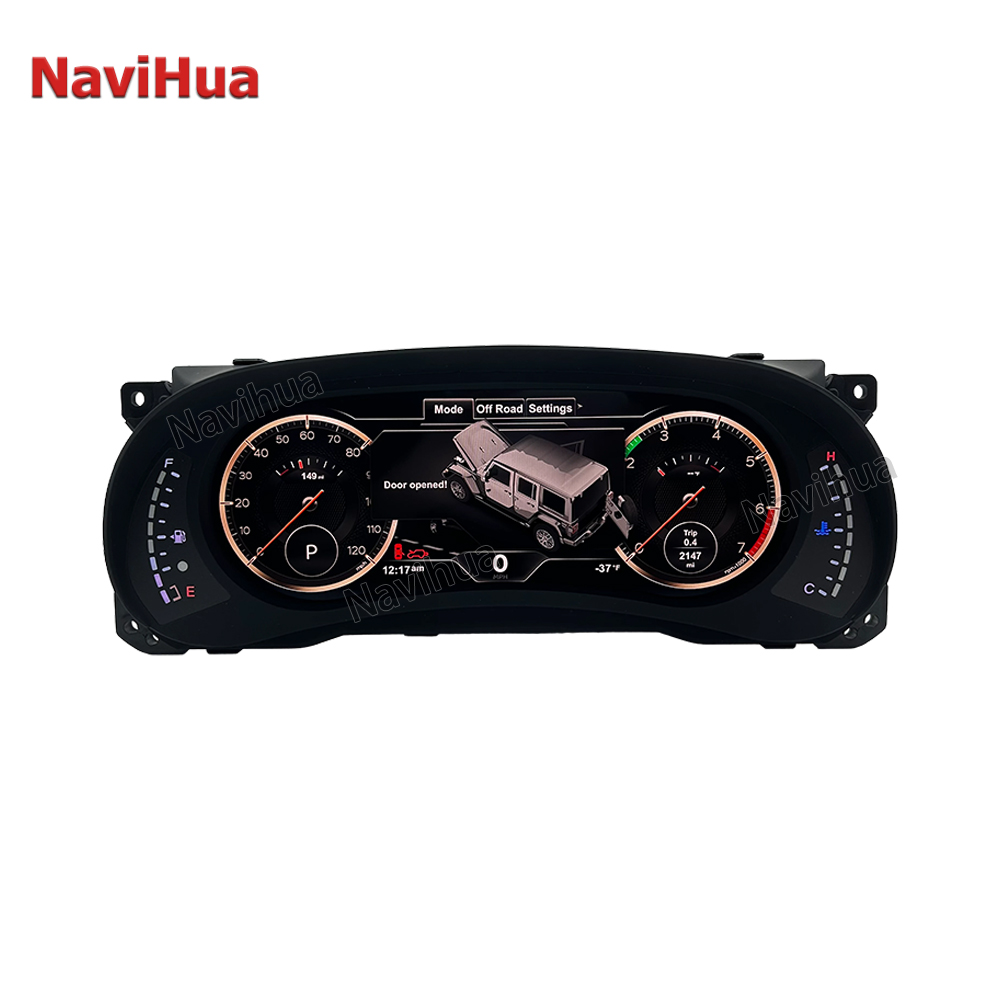  Linux System Car Instrument Cluster LCD Dashboard Speedometer for Jeep Wrangler