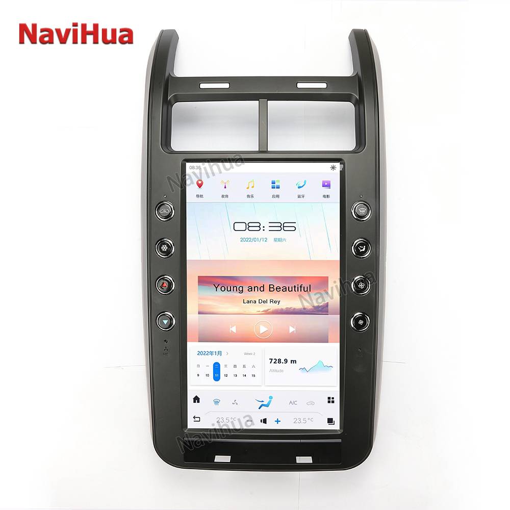 Car Radio Carplay Android GPS Support AHD Camera for Tesla Ekran Dodge Journey