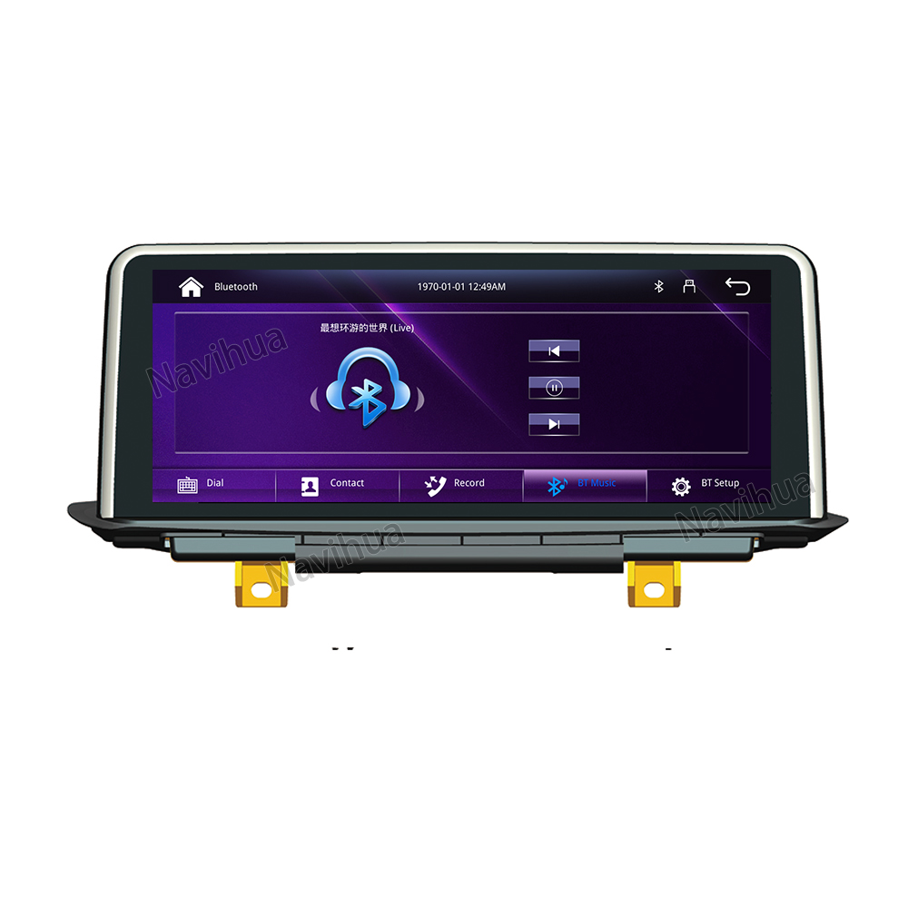 Android Touch Screen GPS Navigation Car Radio Stereo Player for BMW X5 X6 F15