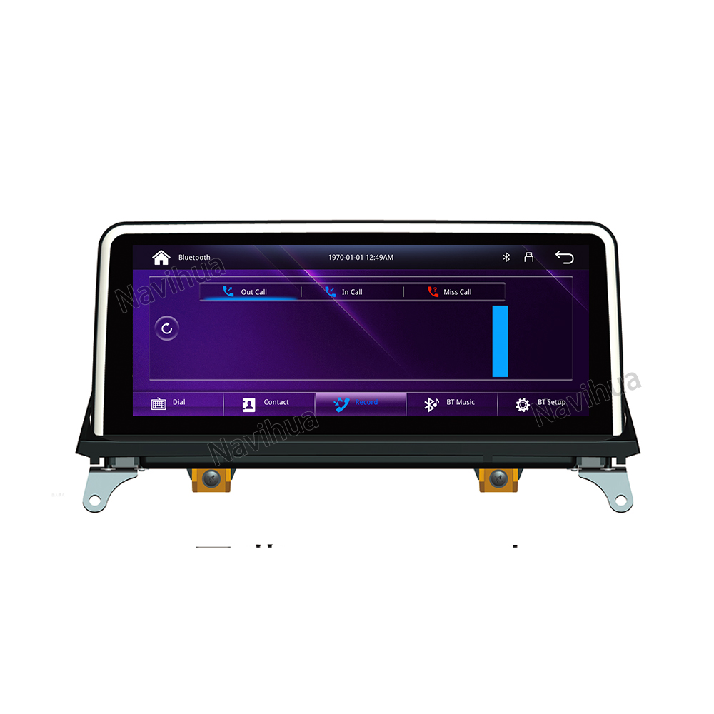 Android Car Audio Radio Player Built-in BT WIFI 4G LTE for BMW X5 X6 E70 Carplay