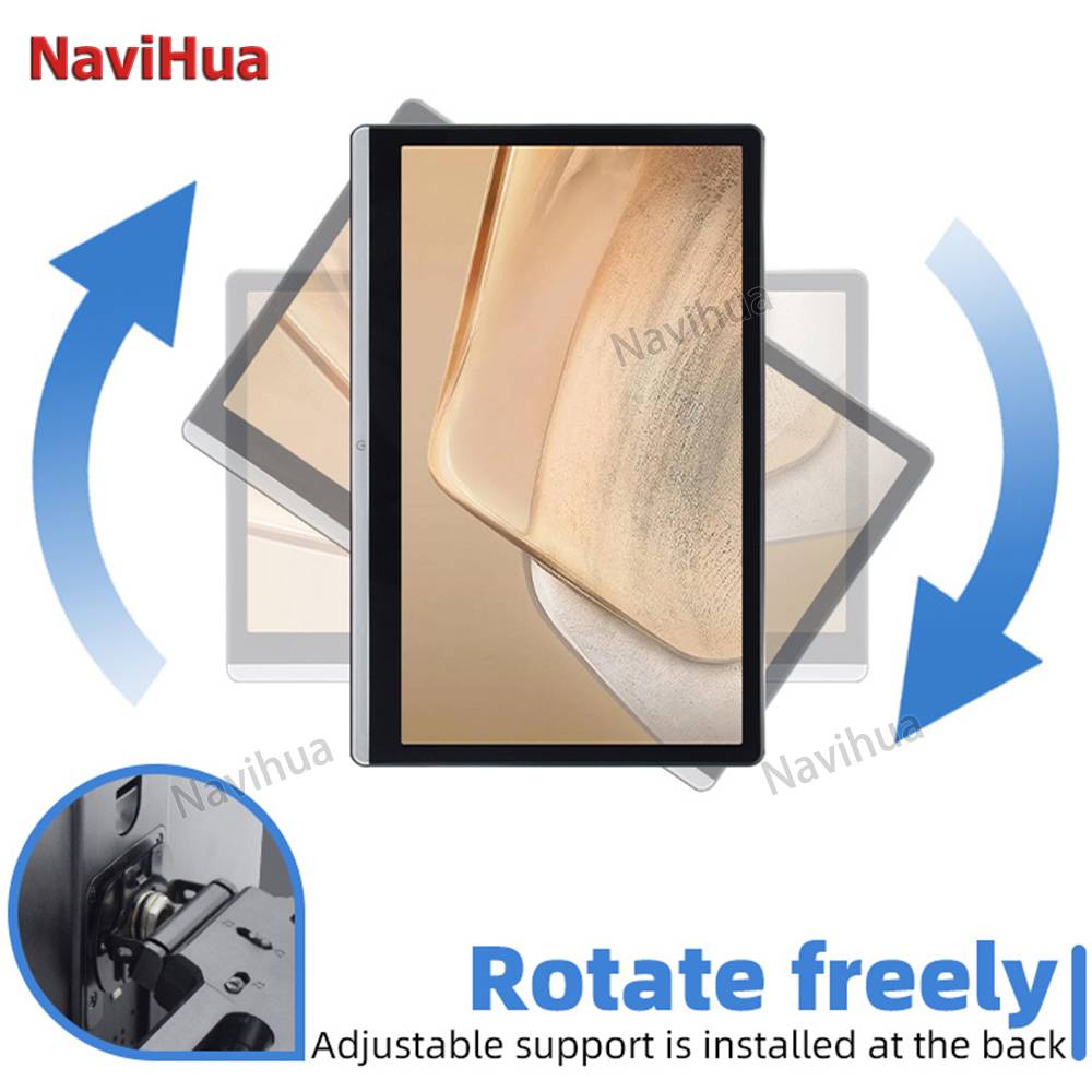 4K Screen 8 Cores 14 Inch Wifi Android Headrest Car Monitor Touch Screen Auto