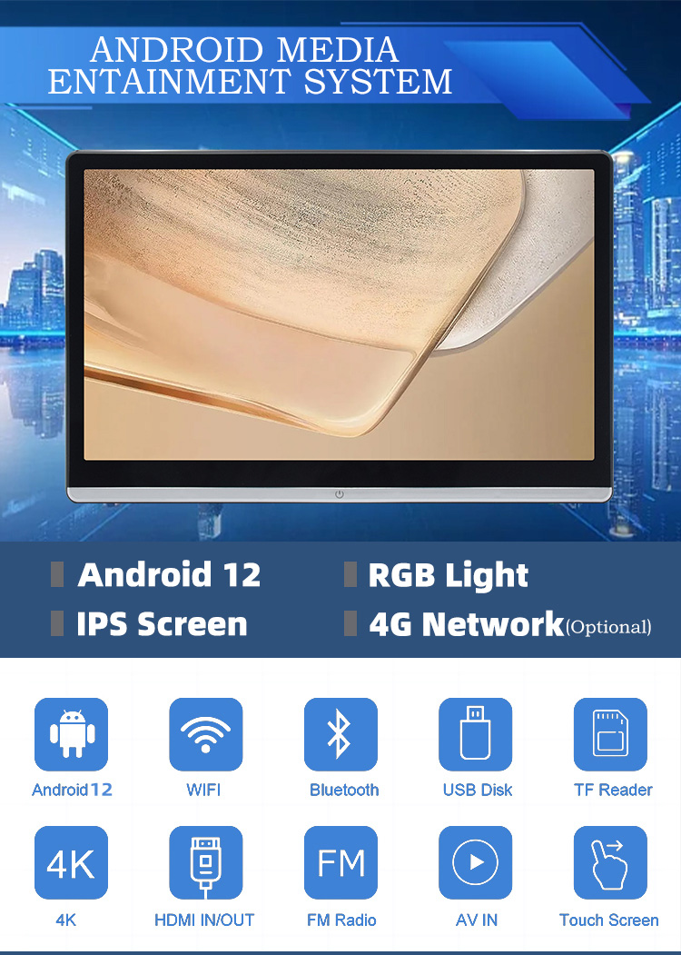 Android Headrest Car Monitor