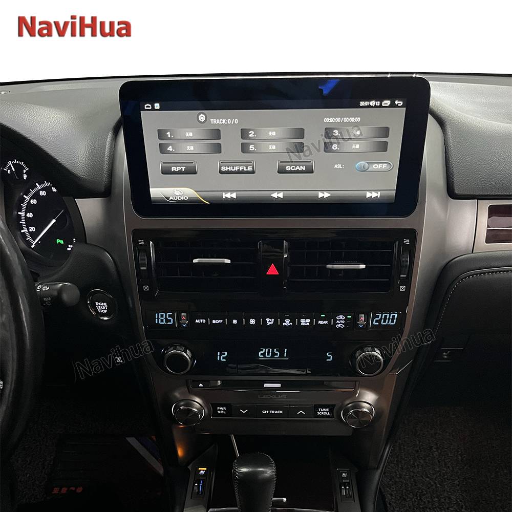  head unit Carplay Multimedia Android 12 Lexus GX460 2010-2020