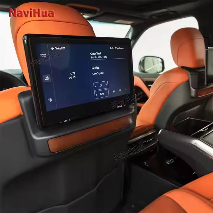 Toyota Land Cruiser Prado Lexus System Android Headrest Rear Seat Entertainment 